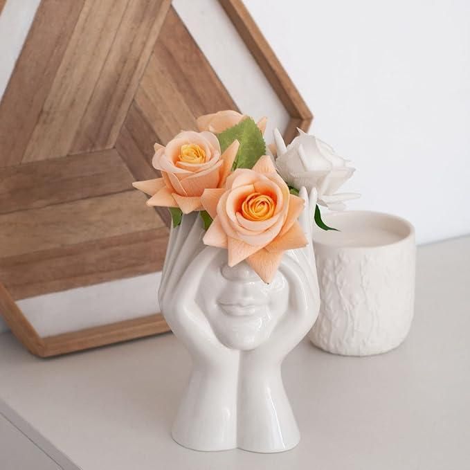 Aesthetic Face Vase – A Curated Piece of Art for the Elegant Home