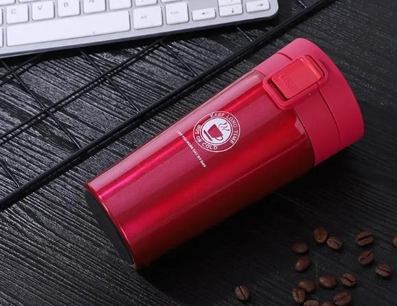 Premium Vacuum Insulated Mug – Hot & Cold Drinks | Leak-Proof Stainless Steel Tumbler (380ML, Pack of 1)